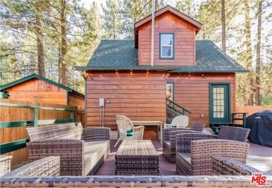 Gorgeous 3/2 Storybook log cabin nestled among the tall trees on on Big Bear Mountain Ski and Golf Resort in California - for sale on GolfHomes.com, golf home, golf lot