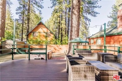 Gorgeous 3/2 Storybook log cabin nestled among the tall trees on on Big Bear Mountain Ski and Golf Resort in California - for sale on GolfHomes.com, golf home, golf lot