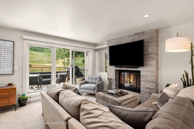 This contemporary villa offers an exceptional retreat for both on The Snowmass Club in Colorado - for sale on GolfHomes.com, golf home, golf lot