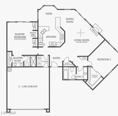 Desirable Single-Story Malibu Floor Plan! Golf and Mountain on Painted Desert Golf Club in Nevada - for sale on GolfHomes.com, golf home, golf lot