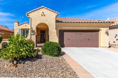 LIVE YOUR DREAMS! Stunning, highly upgraded Sanctuary welcomes on Poston Butte Golf Club in Arizona - for sale on GolfHomes.com, golf home, golf lot
