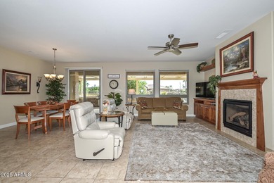 LOCATION, PRIVACY & UPGRADES GALORE! Experience Beauty & Comfort on Sun City Grand Golf Couse and Club in Arizona - for sale on GolfHomes.com, golf home, golf lot