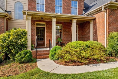 This stunning brick home, located in the Crescent Vistas, sits on  in North Carolina - for sale on GolfHomes.com, golf home, golf lot