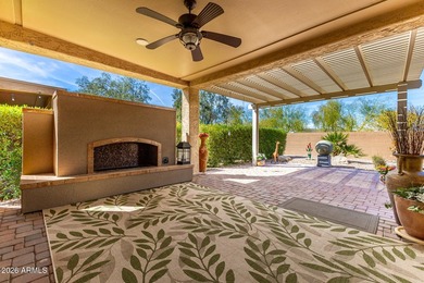 LIVE YOUR DREAMS! Stunning, highly upgraded Sanctuary welcomes on Poston Butte Golf Club in Arizona - for sale on GolfHomes.com, golf home, golf lot