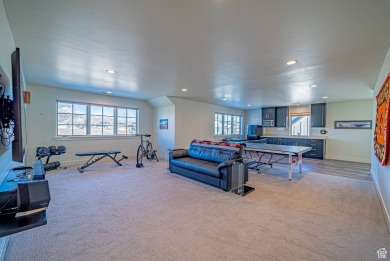 This thoughtfully designed two-story home in the desirable on Homestead Golf Club and Resort in Utah - for sale on GolfHomes.com, golf home, golf lot