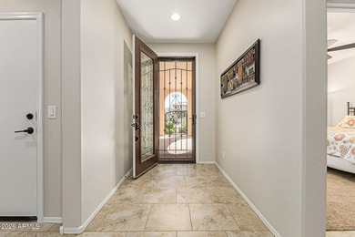 LIVE YOUR DREAMS! Stunning, highly upgraded Sanctuary welcomes on Poston Butte Golf Club in Arizona - for sale on GolfHomes.com, golf home, golf lot