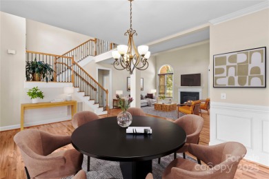 This stunning brick home, located in the Crescent Vistas, sits on  in North Carolina - for sale on GolfHomes.com, golf home, golf lot