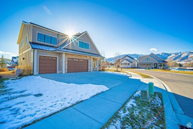 This thoughtfully designed two-story home in the desirable on Homestead Golf Club and Resort in Utah - for sale on GolfHomes.com, golf home, golf lot