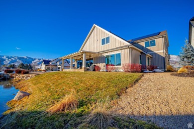 This thoughtfully designed two-story home in the desirable on Homestead Golf Club and Resort in Utah - for sale on GolfHomes.com, golf home, golf lot