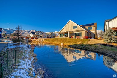 This thoughtfully designed two-story home in the desirable on Homestead Golf Club and Resort in Utah - for sale on GolfHomes.com, golf home, golf lot