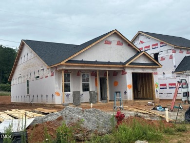 Premium lot! Beautiful new ranch home in Clayton's Ashcroft on Riverwood Golf and Athletic Club in North Carolina - for sale on GolfHomes.com, golf home, golf lot