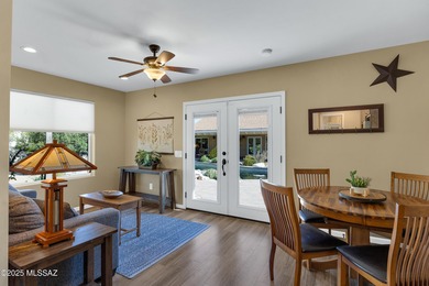 Stunning and distinctive, this extensively remodeled 3BR/3BA + on Saddlebrooke Golf Course in Arizona - for sale on GolfHomes.com, golf home, golf lot