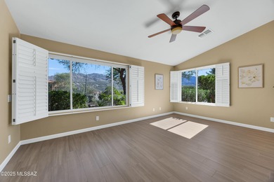 Stunning and distinctive, this extensively remodeled 3BR/3BA + on Saddlebrooke Golf Course in Arizona - for sale on GolfHomes.com, golf home, golf lot