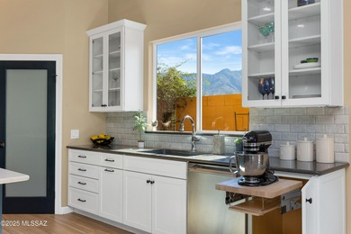 Stunning and distinctive, this extensively remodeled 3BR/3BA + on Saddlebrooke Golf Course in Arizona - for sale on GolfHomes.com, golf home, golf lot