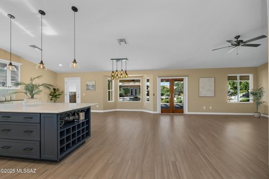 Stunning and distinctive, this extensively remodeled 3BR/3BA + on Saddlebrooke Golf Course in Arizona - for sale on GolfHomes.com, golf home, golf lot