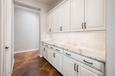 Discover the pinnacle of luxury and comfort in this stunning on Corte Bella Golf Club in Arizona - for sale on GolfHomes.com, golf home, golf lot