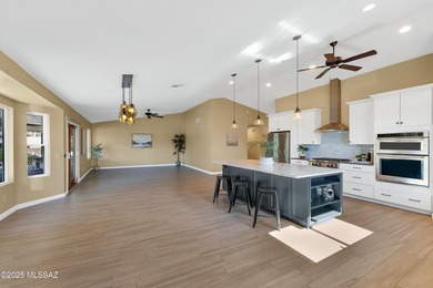 Stunning and distinctive, this extensively remodeled 3BR/3BA + on Saddlebrooke Golf Course in Arizona - for sale on GolfHomes.com, golf home, golf lot