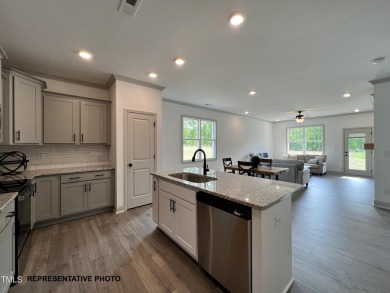 Premium lot! Beautiful new ranch home in Clayton's Ashcroft on Riverwood Golf and Athletic Club in North Carolina - for sale on GolfHomes.com, golf home, golf lot