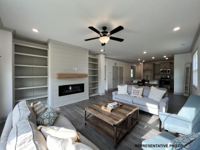 Premium lot! Beautiful new ranch home in Clayton's Ashcroft on Riverwood Golf and Athletic Club in North Carolina - for sale on GolfHomes.com, golf home, golf lot