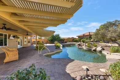 Stunning and distinctive, this extensively remodeled 3BR/3BA + on Saddlebrooke Golf Course in Arizona - for sale on GolfHomes.com, golf home, golf lot