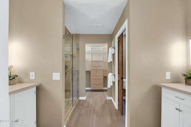 Stunning and distinctive, this extensively remodeled 3BR/3BA + on Saddlebrooke Golf Course in Arizona - for sale on GolfHomes.com, golf home, golf lot