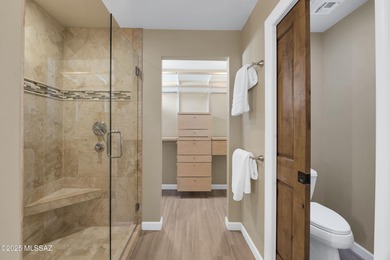 Stunning and distinctive, this extensively remodeled 3BR/3BA + on Saddlebrooke Golf Course in Arizona - for sale on GolfHomes.com, golf home, golf lot