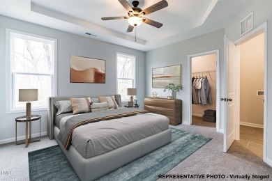 Premium lot! Don't miss this beautiful new ranch home in on Riverwood Golf and Athletic Club in North Carolina - for sale on GolfHomes.com, golf home, golf lot