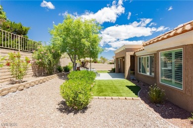 Located in coveted Sun City Summerlin 55+ community! Turnkey on Highland Falls Golf Club in Nevada - for sale on GolfHomes.com, golf home, golf lot