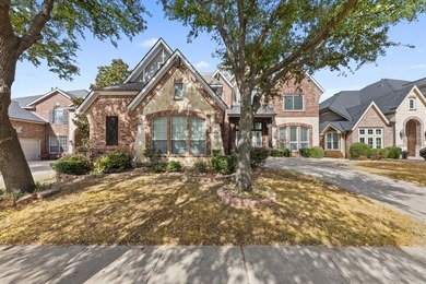 Discover elevated living in this stunning 5-bedroom home in on Lantana Golf Club in Texas - for sale on GolfHomes.com, golf home, golf lot