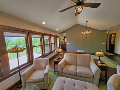 Immaculate custom home on 6.7 private acres w/mature trees & on Locust Hills Golf Club in Ohio - for sale on GolfHomes.com, golf home, golf lot