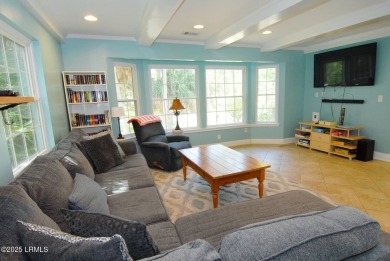 Beautifully located home is just a short golf cart ride from all on Ocean Point Golf Links in South Carolina - for sale on GolfHomes.com, golf home, golf lot