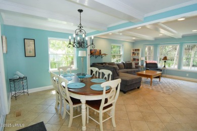 Beautifully located home is just a short golf cart ride from all on Ocean Point Golf Links in South Carolina - for sale on GolfHomes.com, golf home, golf lot