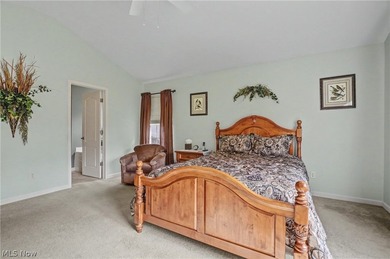 Gorgeous one-owner, 2-bed/2-bath/1-office Ranch overlooking 18th on Ohio Prestwick Country Club in Ohio - for sale on GolfHomes.com, golf home, golf lot