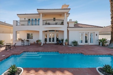 Experience refined desert living in this 3,646 sq. ft. estate on South Shore At Lake Las Vegas in Nevada - for sale on GolfHomes.com, golf home, golf lot