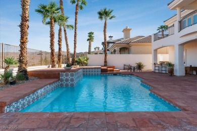 Experience refined desert living in this 3,646 sq. ft. estate on South Shore At Lake Las Vegas in Nevada - for sale on GolfHomes.com, golf home, golf lot