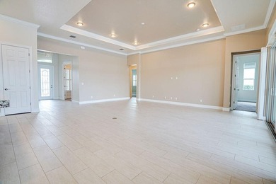 Stunning PGA Verano Pool Home with expansive water views. The on PGA Golf Club in PGA Village in Florida - for sale on GolfHomes.com, golf home, golf lot