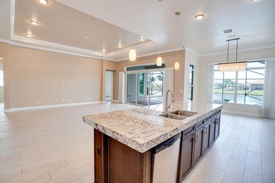 Stunning PGA Verano Pool Home with expansive water views. The on PGA Golf Club in PGA Village in Florida - for sale on GolfHomes.com, golf home, golf lot