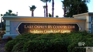 Discover your perfect lakeside retreat at Lake Osprey RV Resort on Soldiers Creek Golf Club At Woerner Preserve in Alabama - for sale on GolfHomes.com, golf home, golf lot