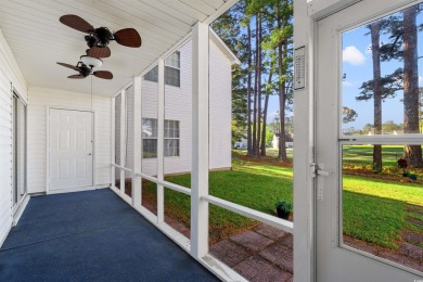 This great first floor end unit, with a large screened in back on Palmetto Greens Golf and Country Club in South Carolina - for sale on GolfHomes.com, golf home, golf lot