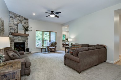Beautifully maintained home sits on a spacious .69-acre lot on Menomonie Country Club in Wisconsin - for sale on GolfHomes.com, golf home, golf lot