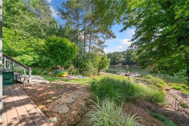 Spacious Contemporary Lake Front Home with Big Water Views and on The Highlands Course at Lake Arrowhead in Georgia - for sale on GolfHomes.com, golf home, golf lot