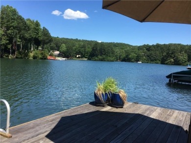 Spacious Contemporary Lake Front Home with Big Water Views and on The Highlands Course at Lake Arrowhead in Georgia - for sale on GolfHomes.com, golf home, golf lot
