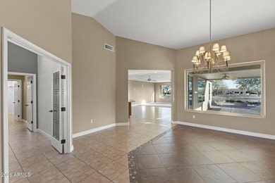 Stonecrest perfectly positioned between the 8th & 9th holes of on Granite Falls Golf Club  in Arizona - for sale on GolfHomes.com, golf home, golf lot