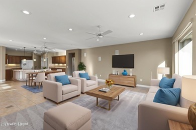 Stonecrest perfectly positioned between the 8th & 9th holes of on Granite Falls Golf Club  in Arizona - for sale on GolfHomes.com, golf home, golf lot