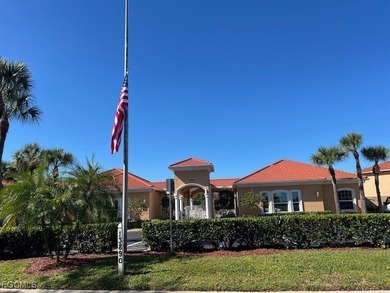 WELCOME TO YOUR NEW HOME with PEACEFUL AND SPECTACULAR LAKE & on Eagle Ridge Golf and Tennis Club in Florida - for sale on GolfHomes.com, golf home, golf lot