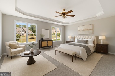 Welcome home to this stunning 3-story brick residence in the on Canongate At Heron Bay in Georgia - for sale on GolfHomes.com, golf home, golf lot