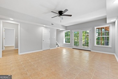 Welcome home to this stunning 3-story brick residence in the on Canongate At Heron Bay in Georgia - for sale on GolfHomes.com, golf home, golf lot