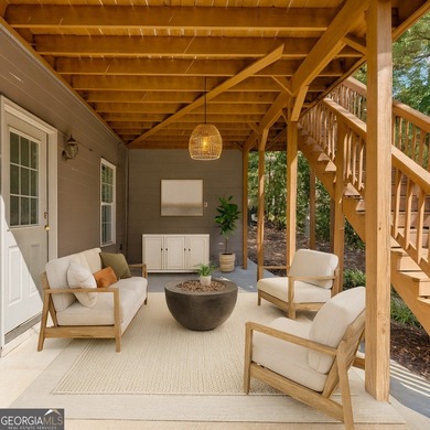 Welcome home to this stunning 3-story brick residence in the on Canongate At Heron Bay in Georgia - for sale on GolfHomes.com, golf home, golf lot