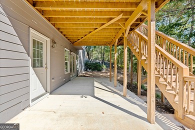 Welcome home to this stunning 3-story brick residence in the on Canongate At Heron Bay in Georgia - for sale on GolfHomes.com, golf home, golf lot