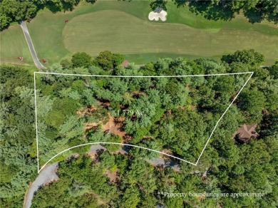 Prime golf course lot with a gentle build site located in The on The Cliffs At Keowee Vineyards Golf Club in South Carolina - for sale on GolfHomes.com, golf home, golf lot